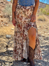 Load image into Gallery viewer, Cowboy Ruffle Skirt