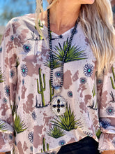 Load image into Gallery viewer, Cowabunga Cactus top
