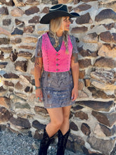 Load image into Gallery viewer, Cosmic Cowtown Mesh T-Shirt Dress