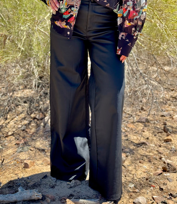 Rodeo Ready Faux Leather Pants