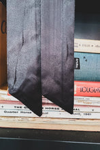 Load image into Gallery viewer, Leather Lux Black Out Twilly