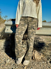 Load image into Gallery viewer, Camo Cargo Pants