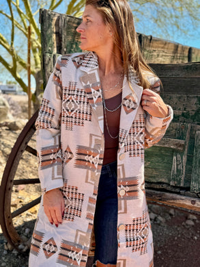 Southwest Sands Aztec Peacoat