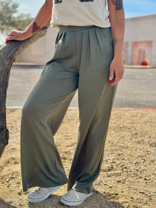 Texline Olive Trousers