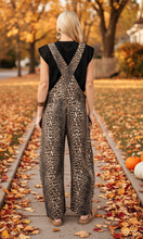 Load image into Gallery viewer, Leopard Barrel Overalls