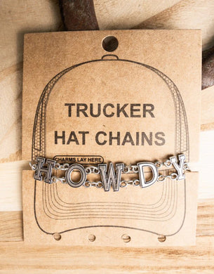 Trucker Hat Chain - HOWDY