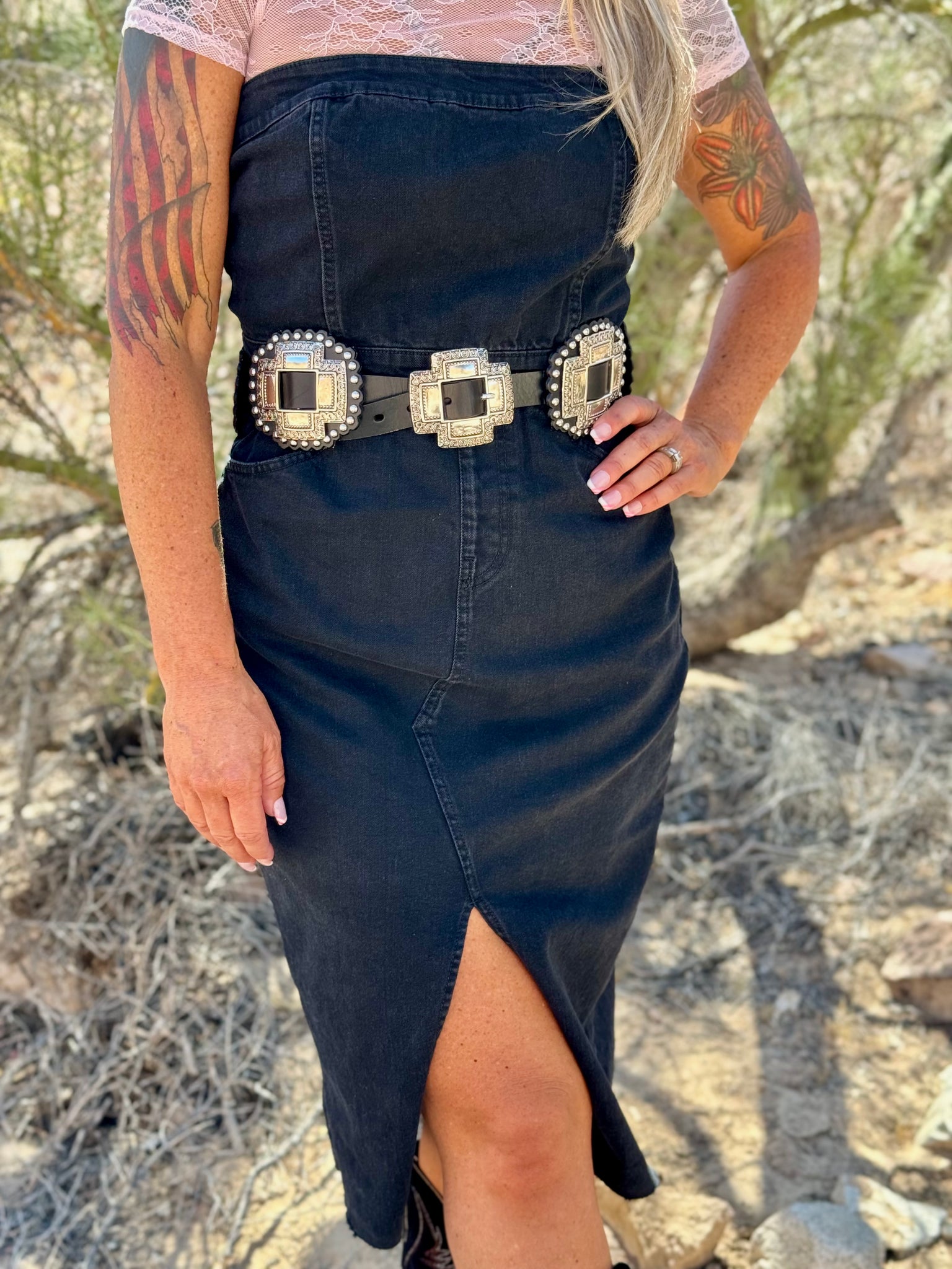 black denim strapless dress Strapless Denim Mini Dress
