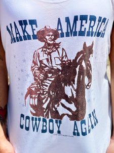 Make America Cowboy Again tank