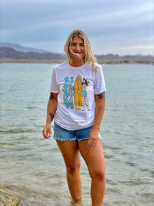 Ride the Wave Cowgirl tee