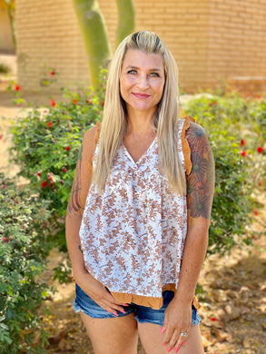 Meeting for Brunch sleeveless top