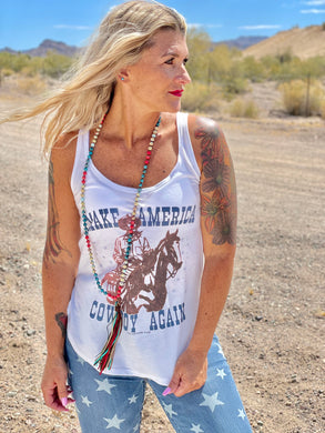 Make America Cowboy Again tank