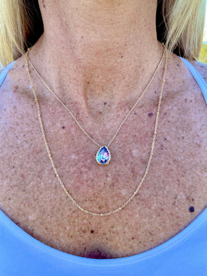 Bluebonnets in April necklace