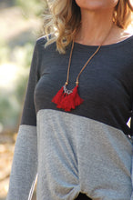 Load image into Gallery viewer, Boho Tassel Necklace