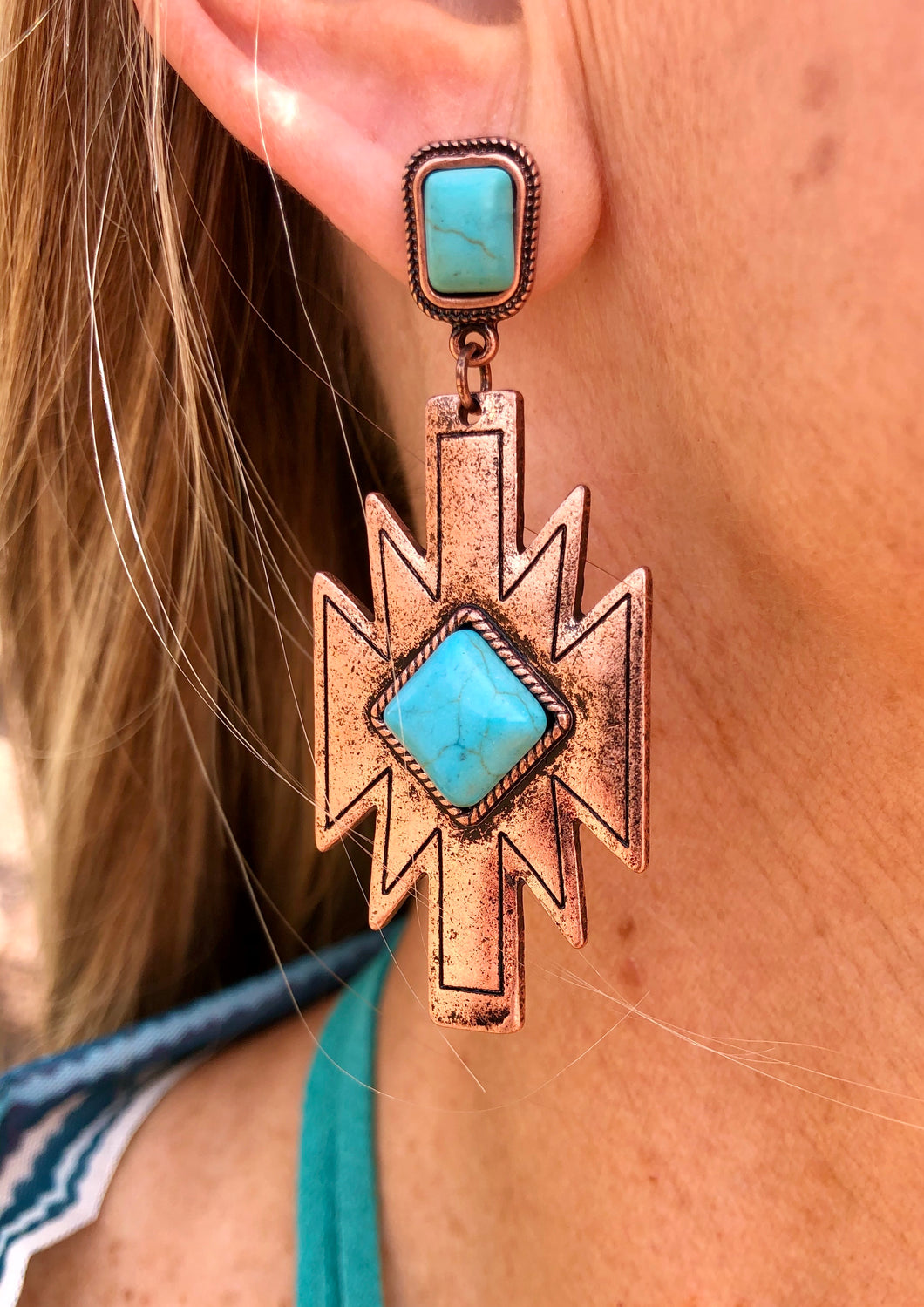Azteca earrings