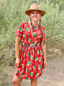 Cactus in Bloom dress