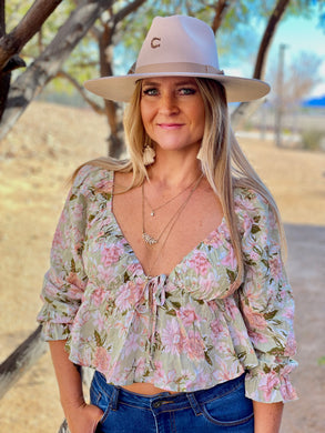 Sweet Florals top