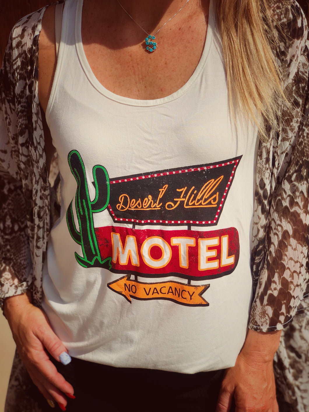 Desert Hills Motel tank