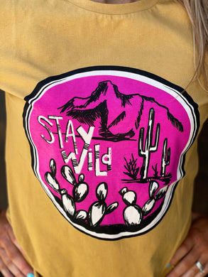 Stay Wild tee