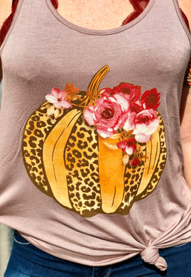 Pumpkin and Leopard tank