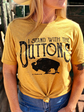 I Stand with the Duttons tee