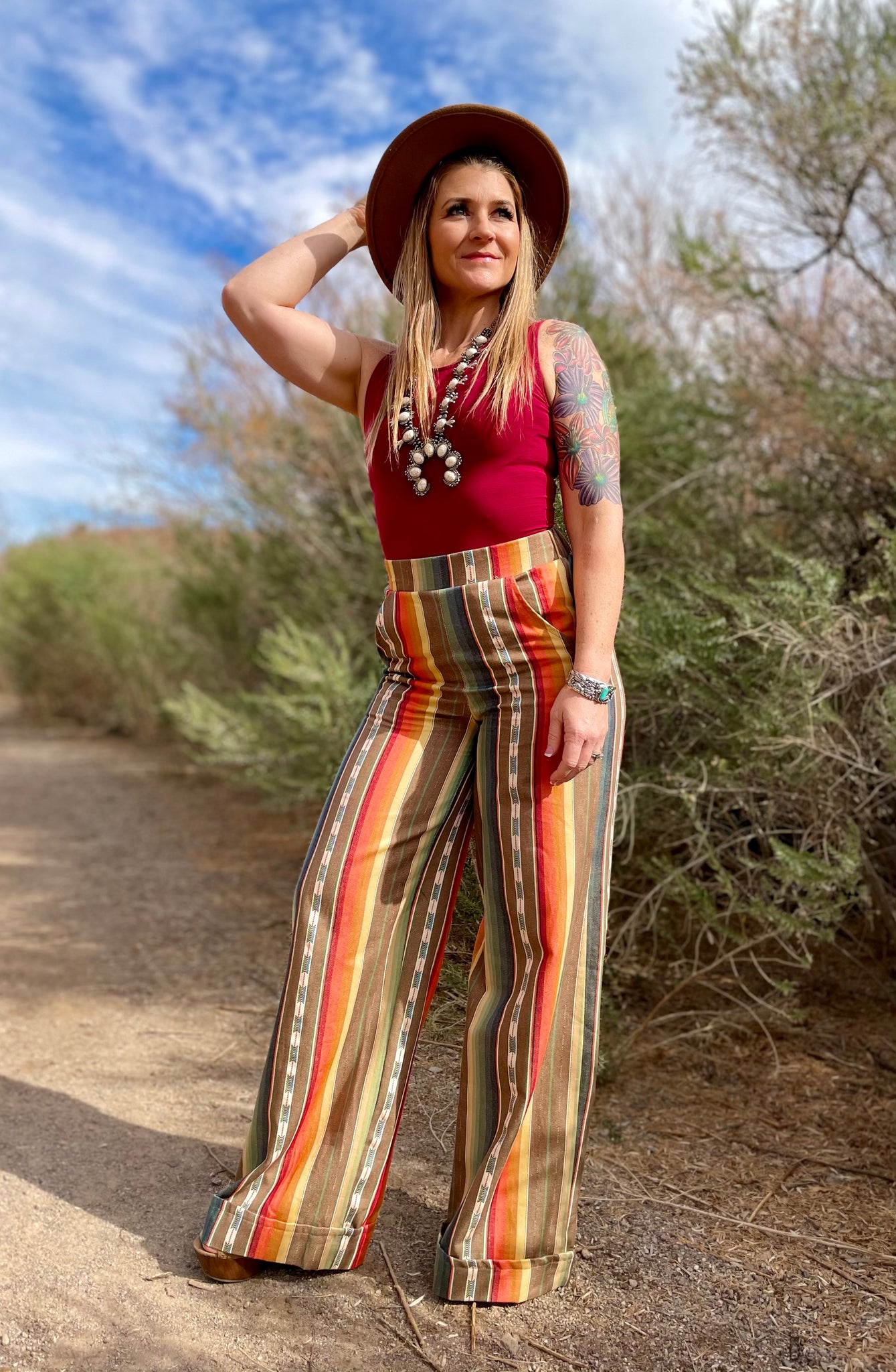 Wild West cuffed pants – The Feisty Bull Boutique