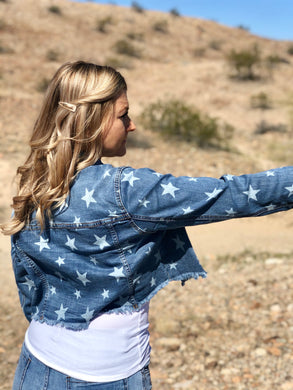 Star Spangled crop jacket